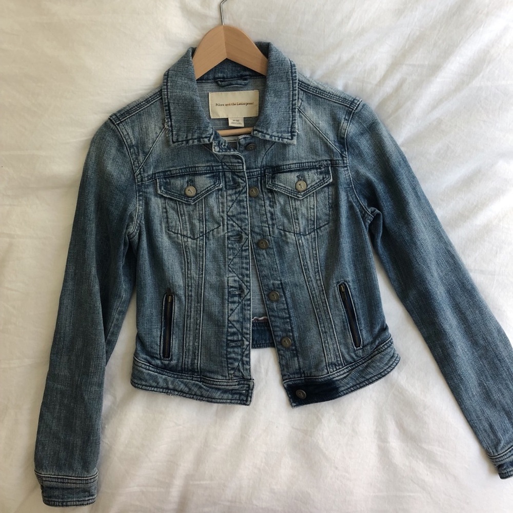Stretch denim jacket